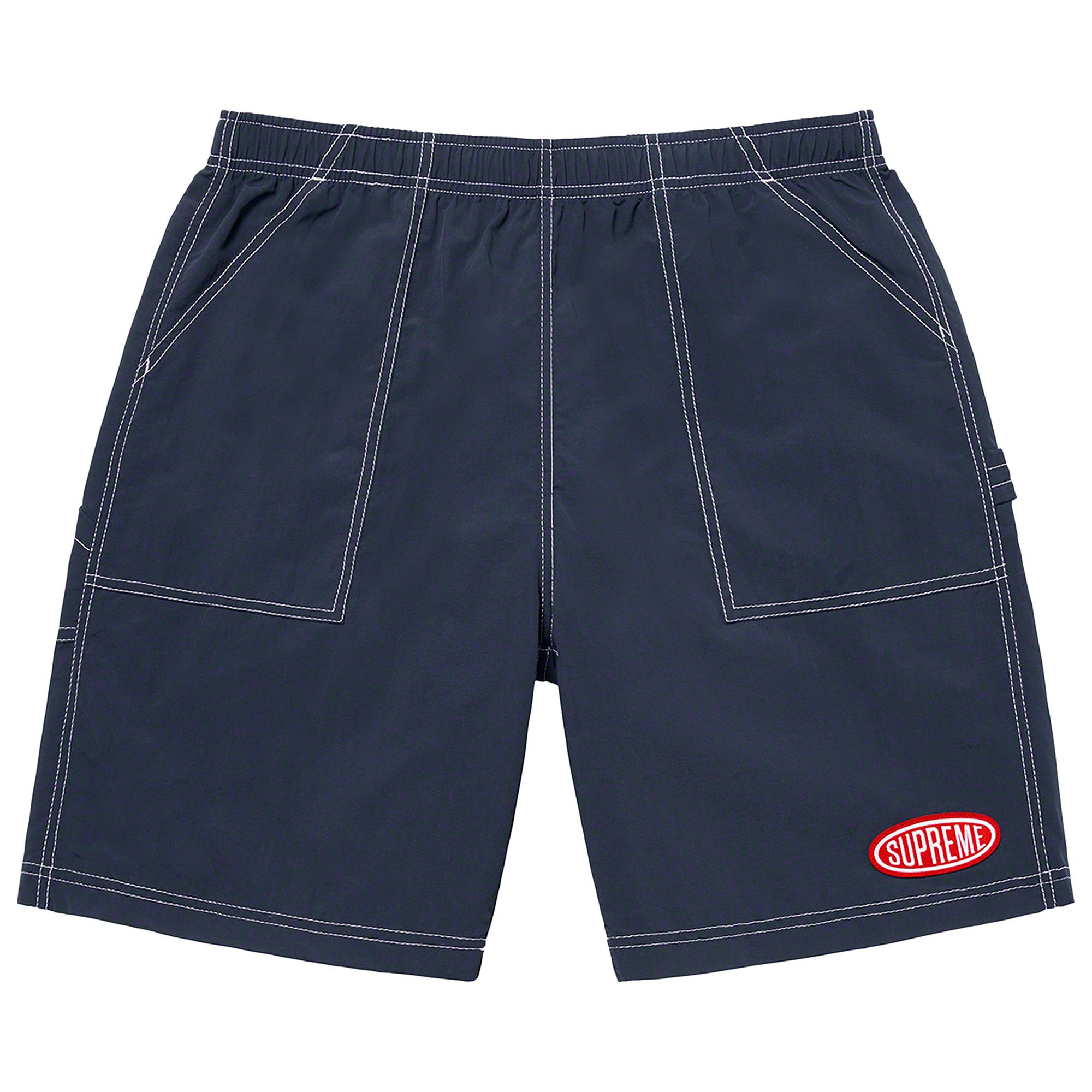 Buy Supreme Nylon Painter Short 'Navy' - SS22SH16 NAVY | GOAT