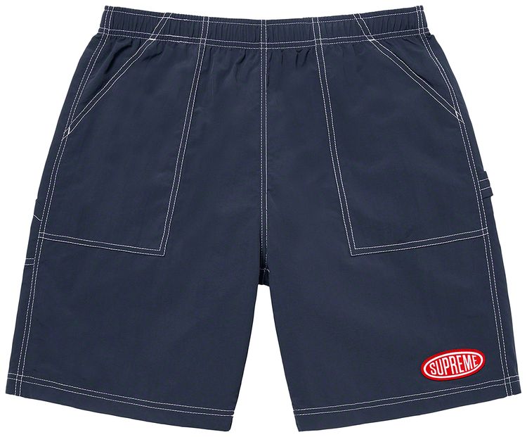 Supreme Nylon Painter Short Navy