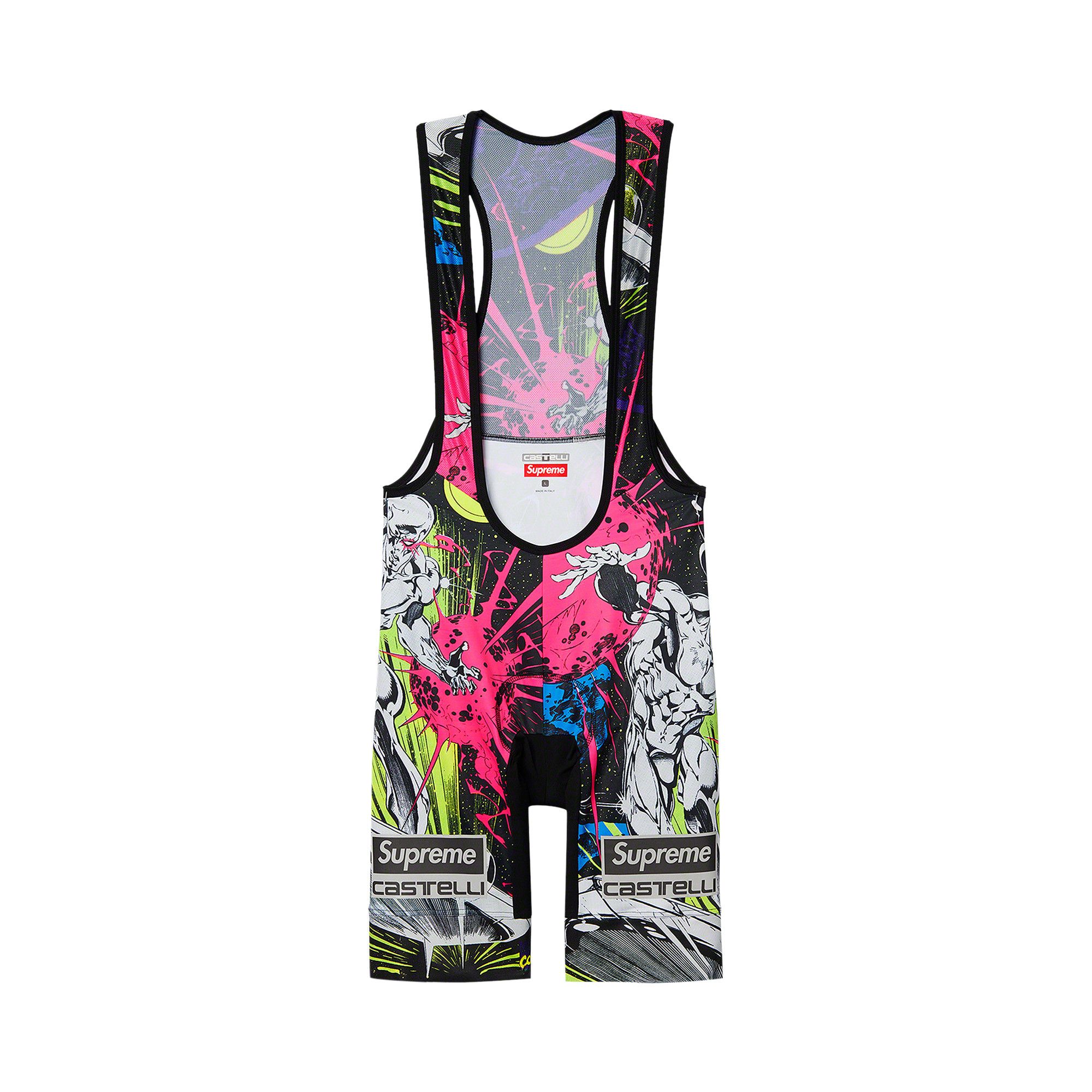Buy Supreme x Castelli Silver Surfer Cycling Bib Short Multicolor SS22SH36 MULTICOLOR GOAT NL