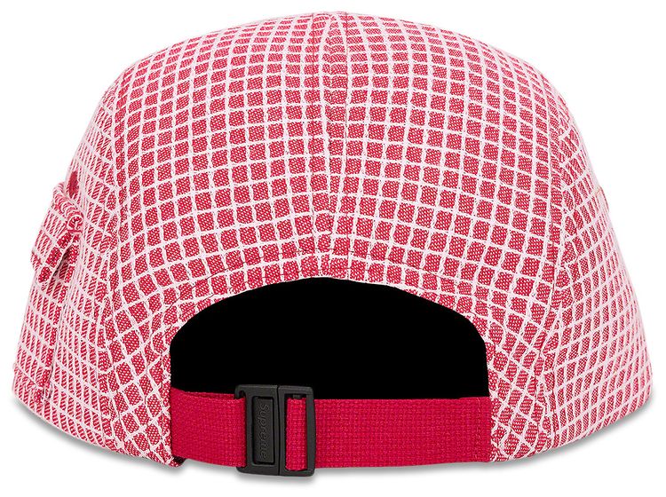 Supreme Denim Ripstop Camp Cap Red