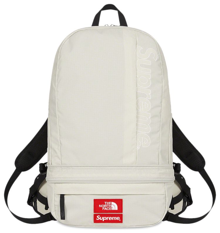 Supreme x The North Face Trekking Convertible Backpack  Waist Bag Stone