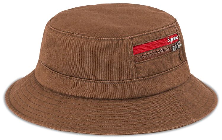 Supreme Zip Pocket Crusher Light Brown