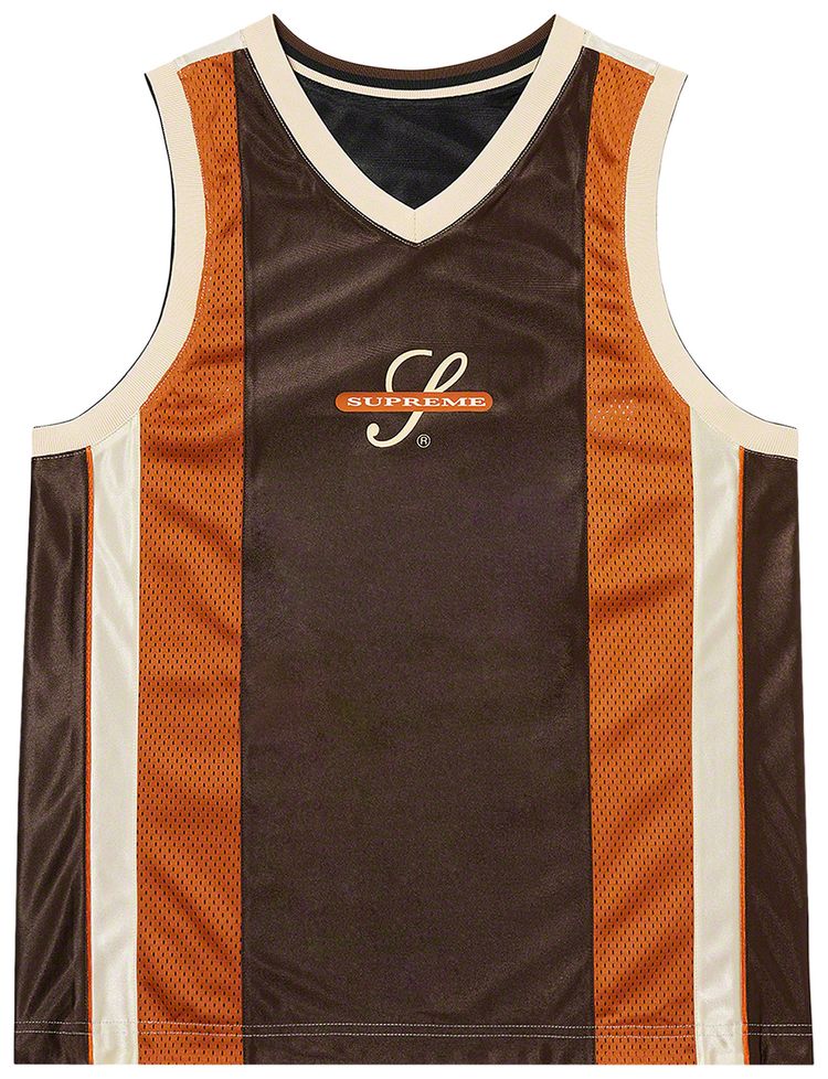 Supreme Reversible Basketball Jersey Black