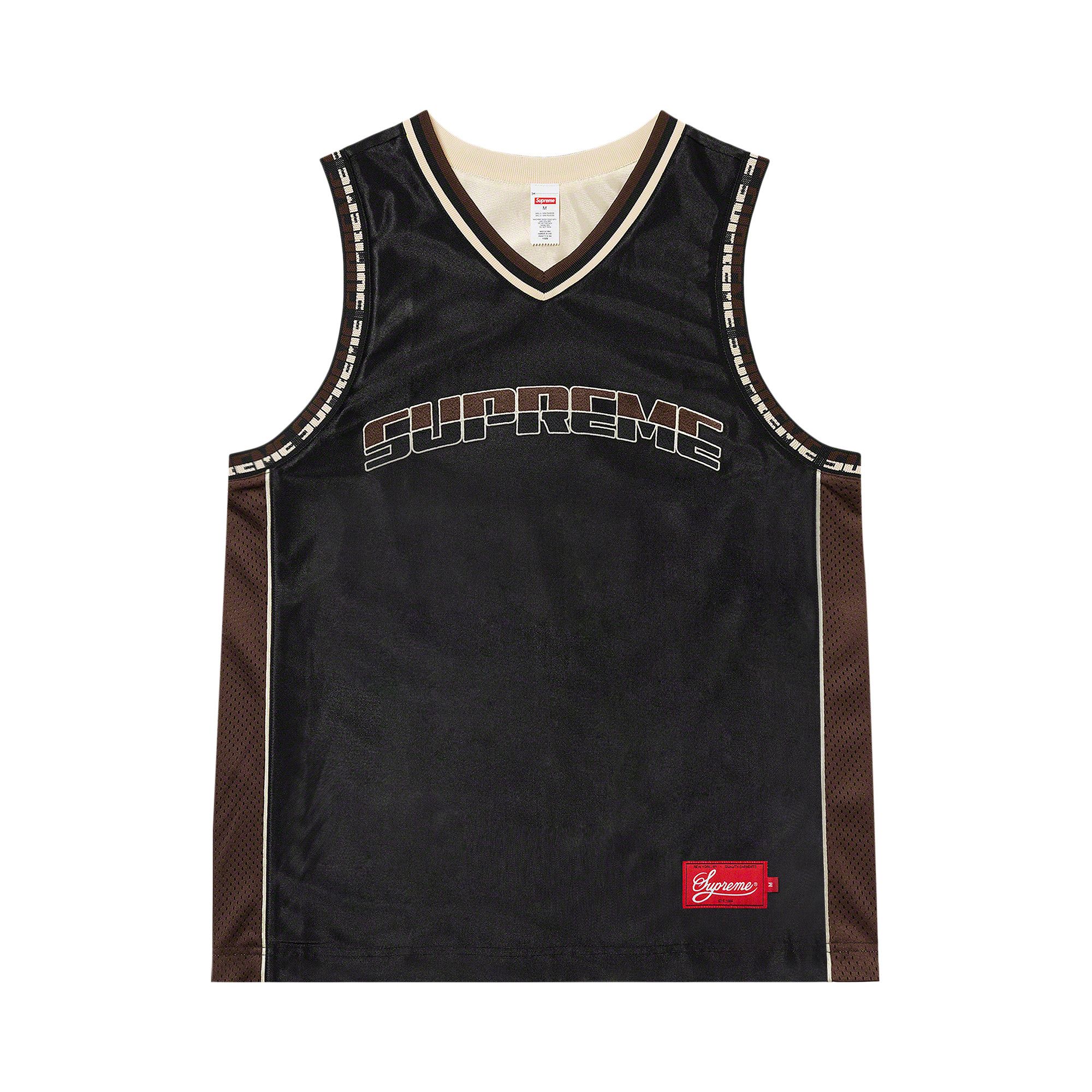 【新品】Supreme Basketball Jersey Black Buy Supreme Reversible Basketball Jersey 'Black' - SS22KN45 BLACK