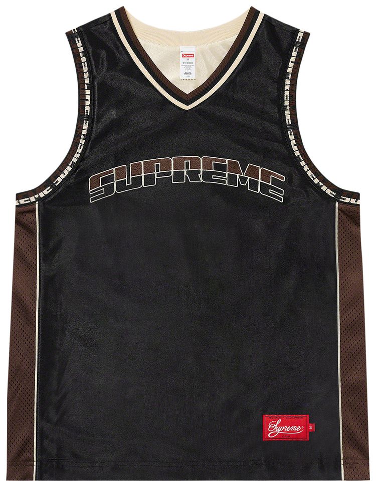 Supreme Reversible Basketball Jersey Black