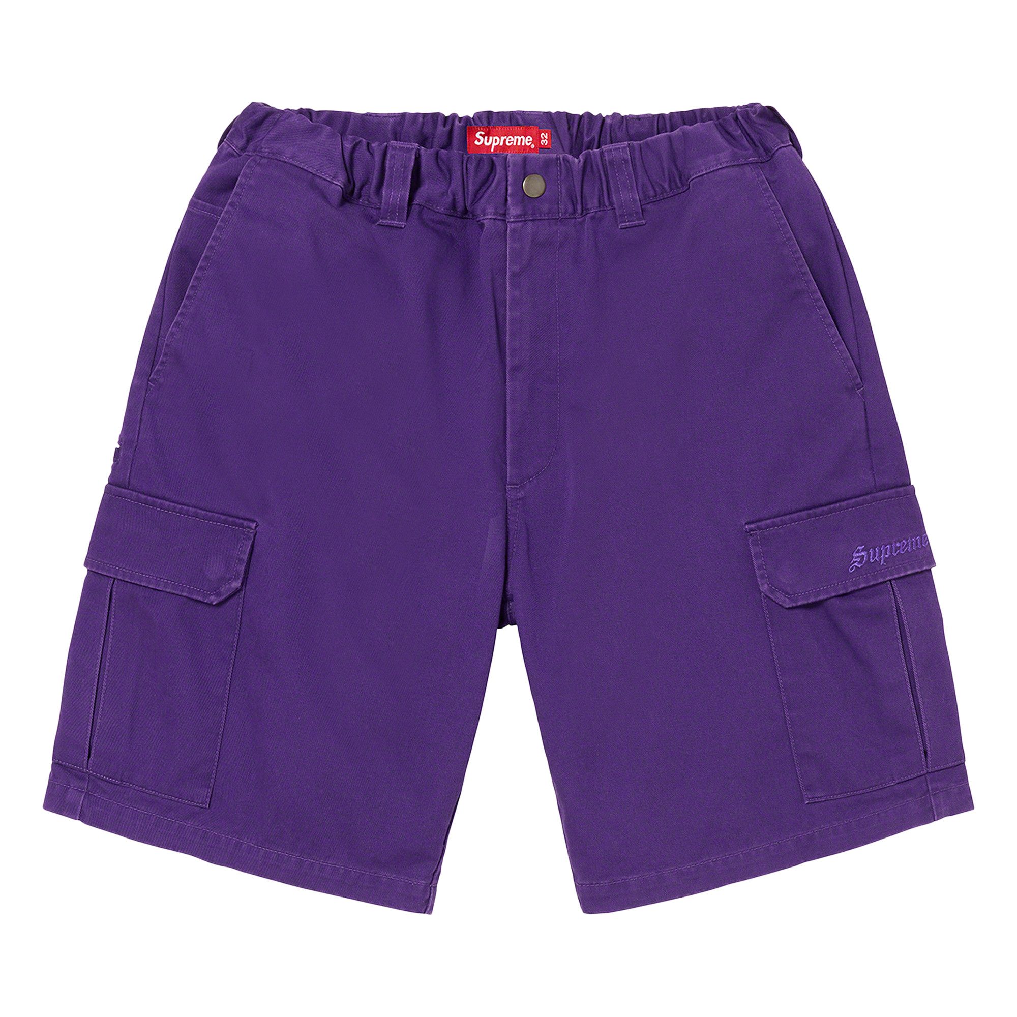 パンツ Supreme Cargo Work Short Purple 32 22SS Buy Supreme Cargo Work Short 'Purple' - SS22SH6 PURPLE | GOAT