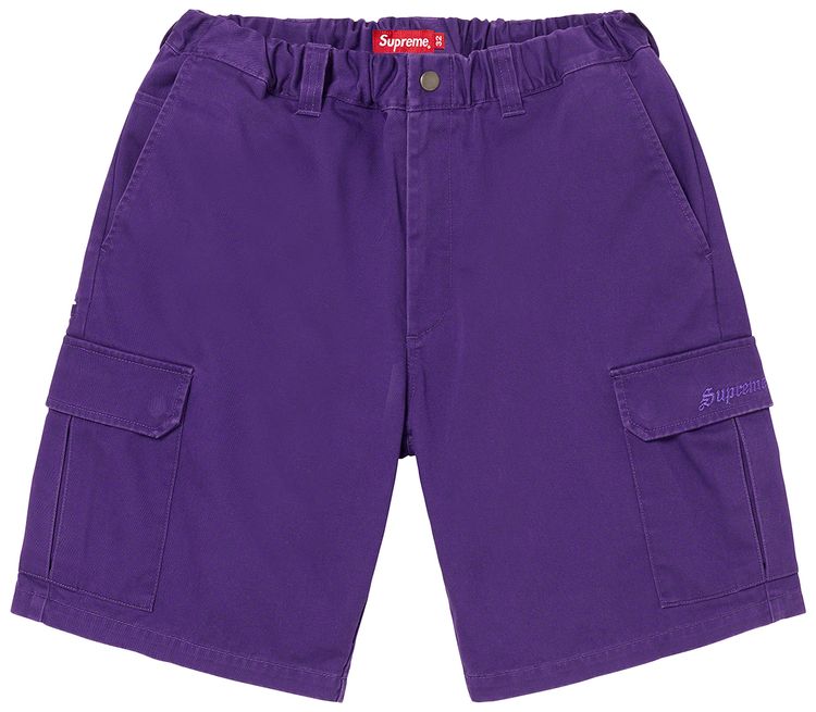 Supreme Cargo Work Short Purple