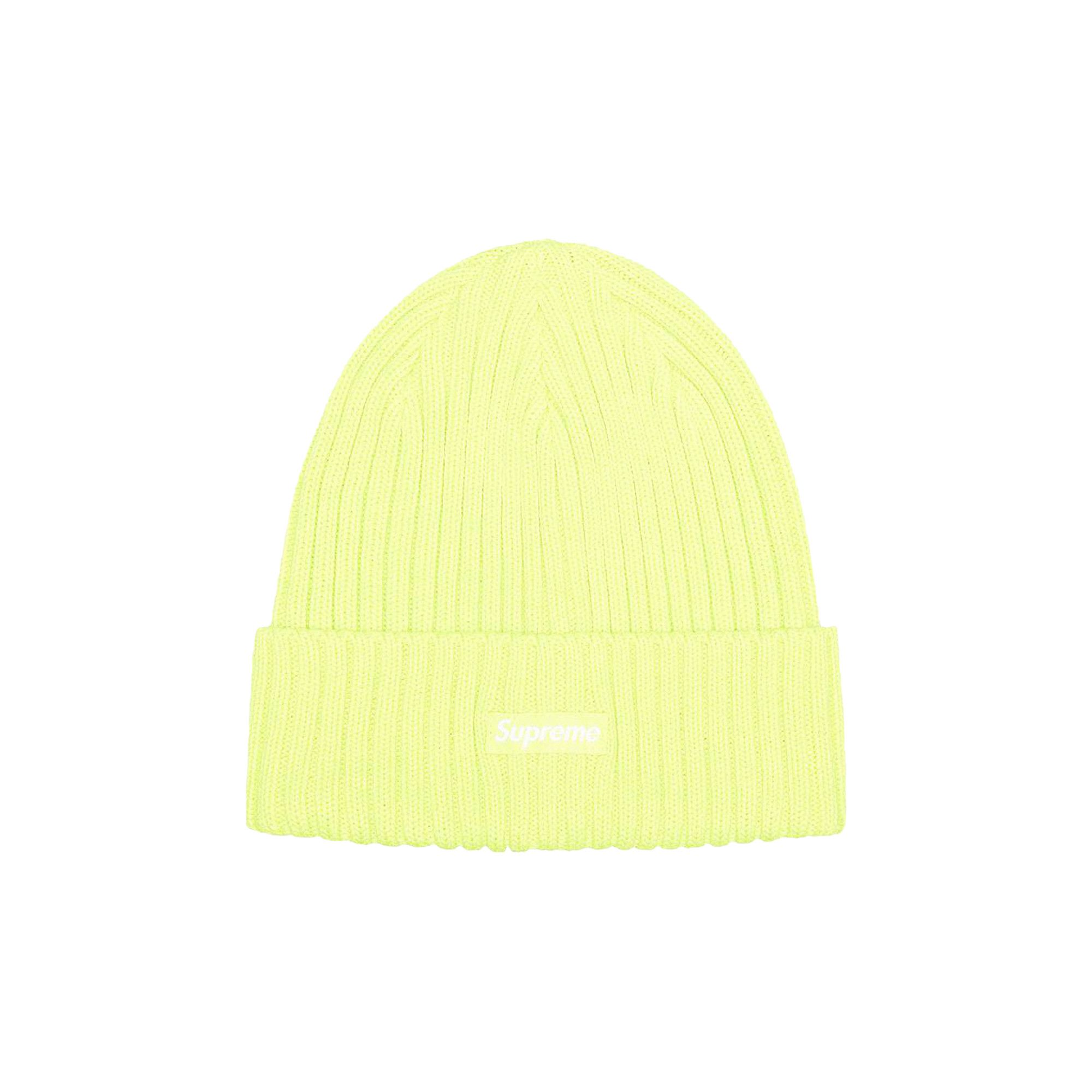 Buy Supreme Overdyed Beanie 'Light Lime' - SS23BN16 LIGHT LIME | GOAT