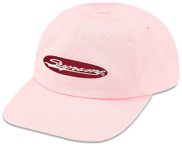 Supreme Oval 6 Panel Light Pink