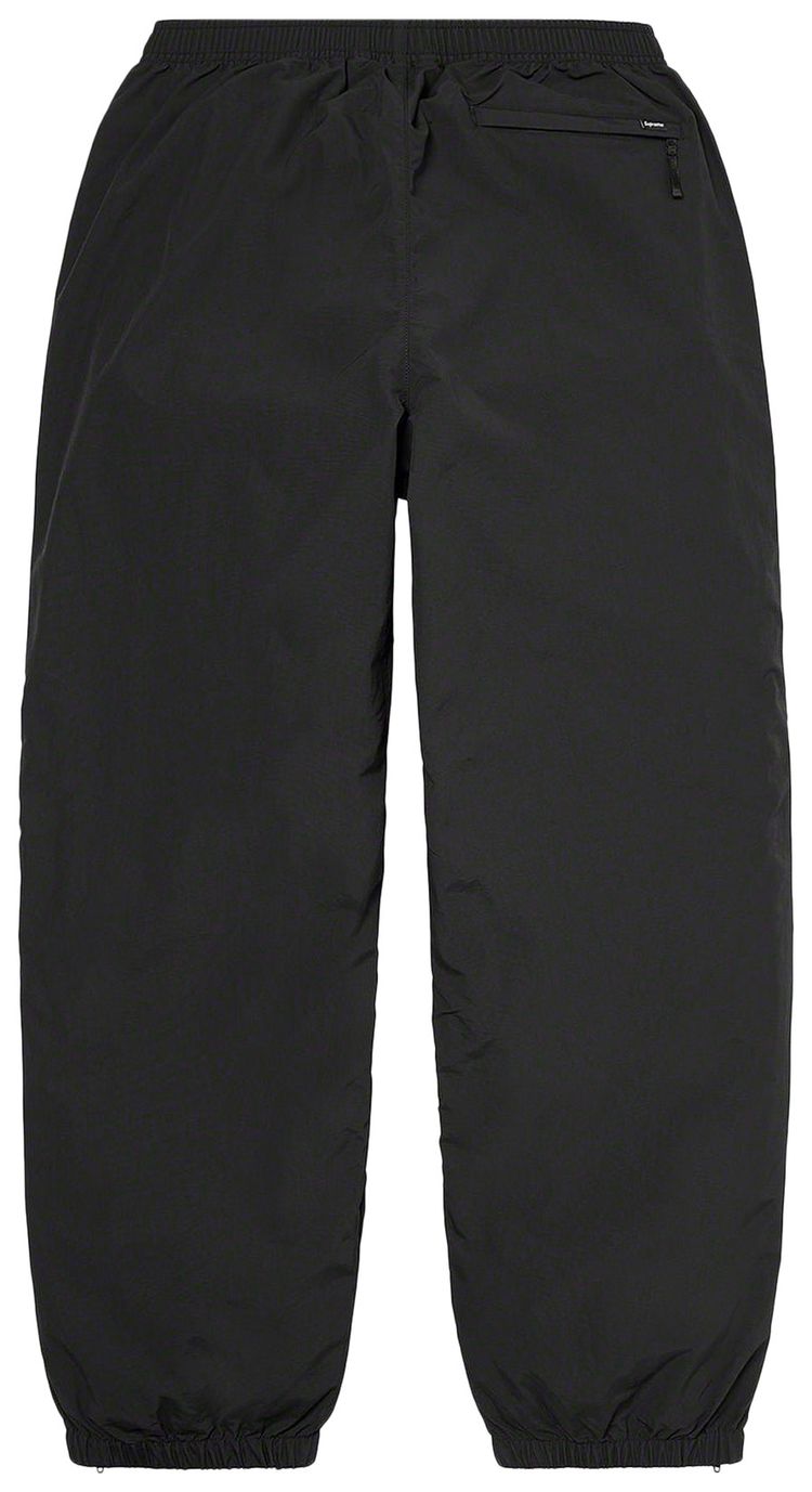 Supreme Full Zip Baggy Warm Up Pant Black