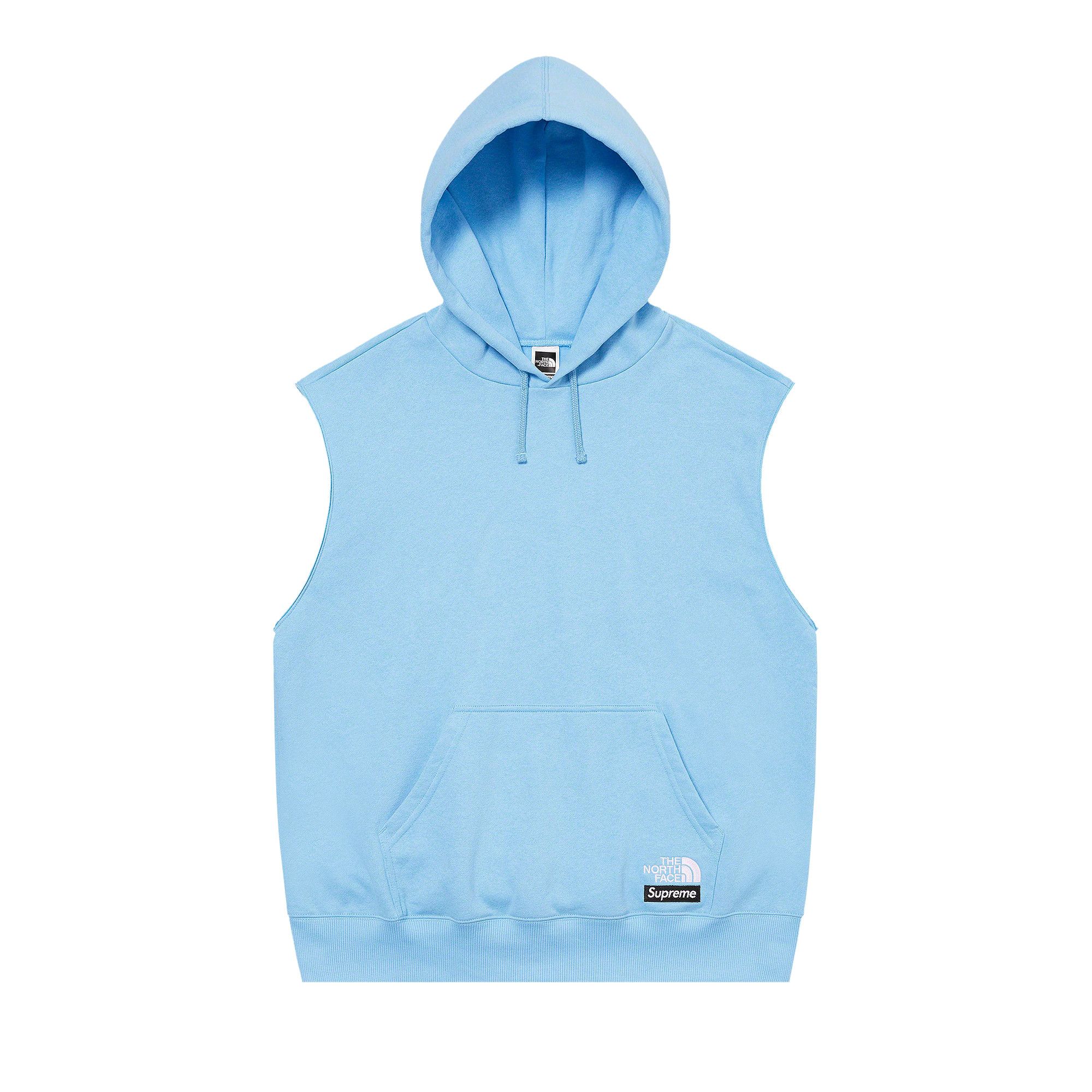 Size xl Supreme x The North Face Convertible Hooded Sweatshirt 'Blue'
