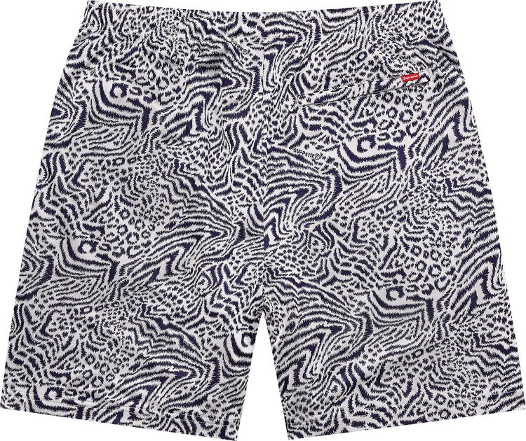 Supreme x Umbro Jacquard Animal Print Soccer Short Navy