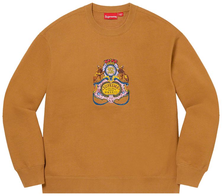 Buy Supreme Crest Crewneck  