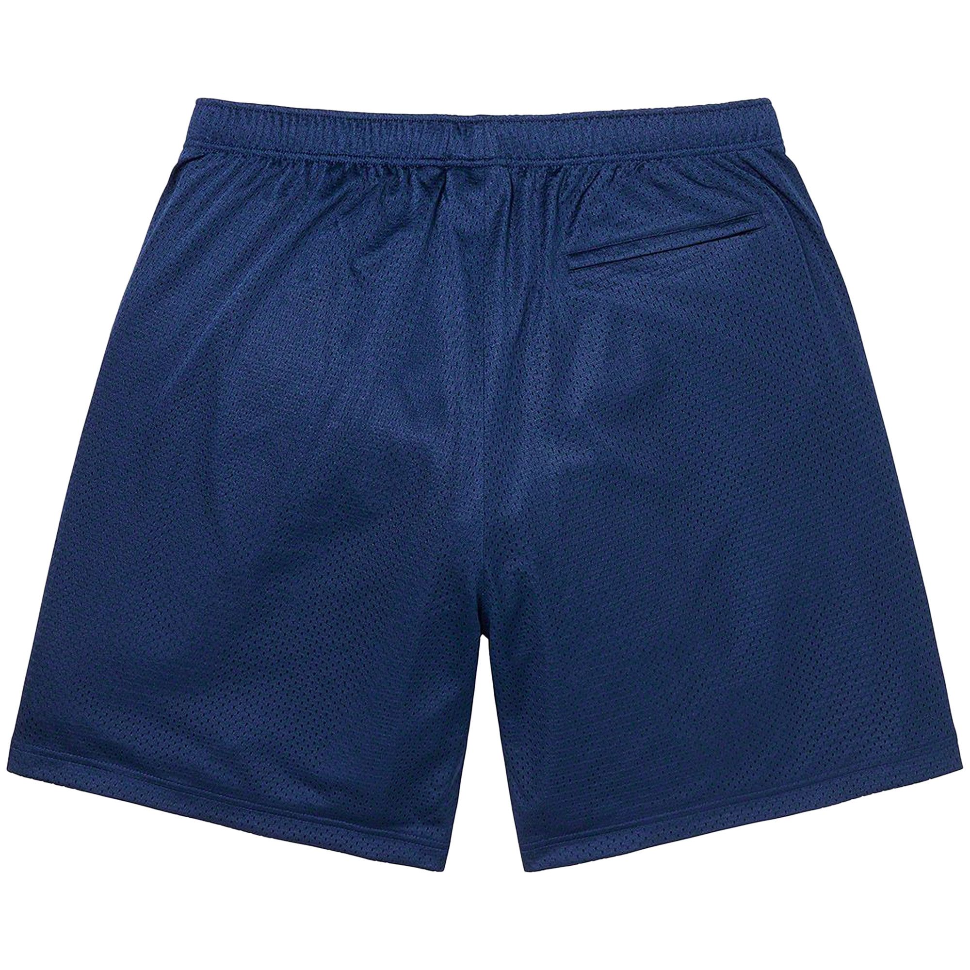 Buy Supreme Small Box Baggy Mesh Short 'Navy' - SS23H34 NAVY | GOAT