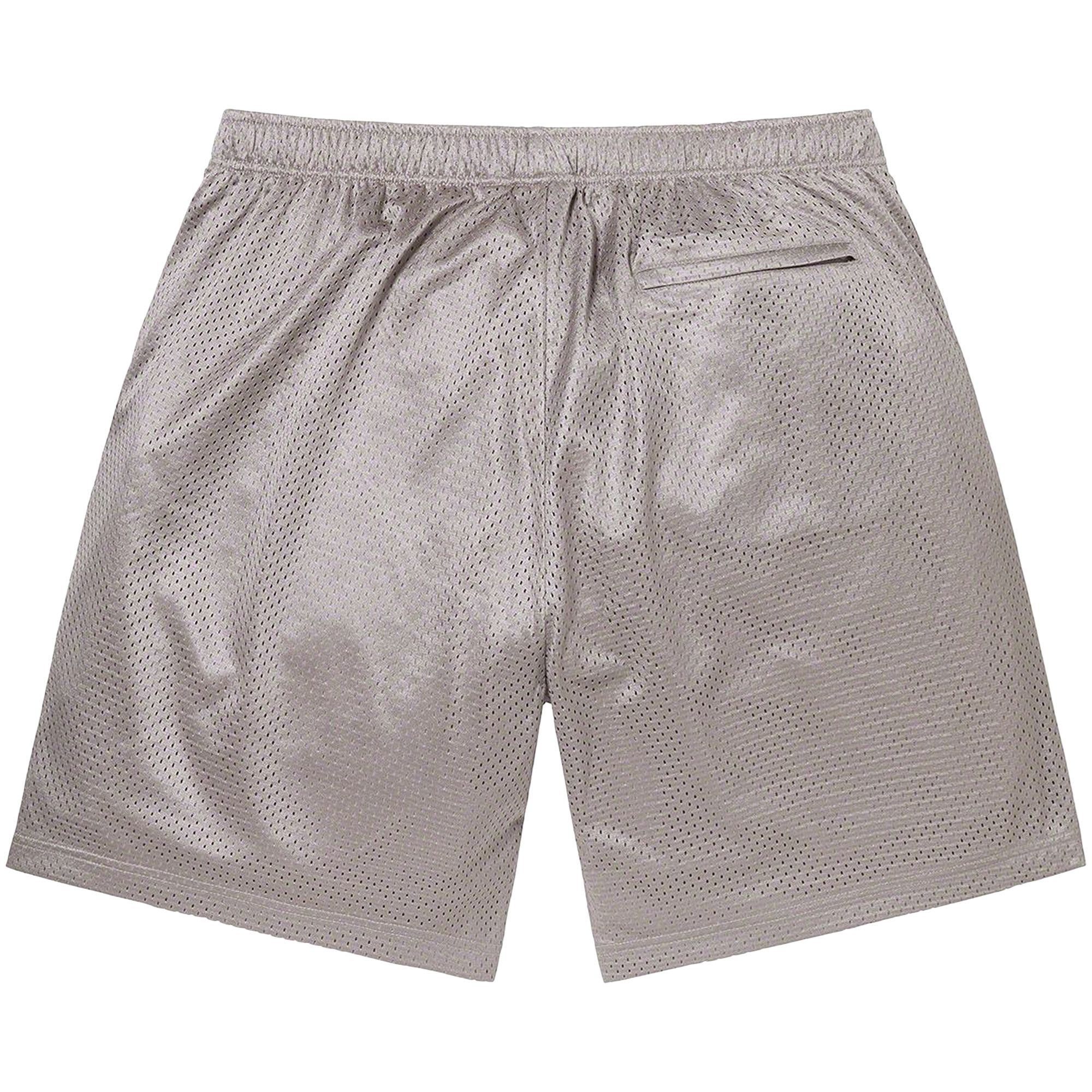 Supreme smallbox baggy mesh short グレー XL Small Box Baggy Mesh