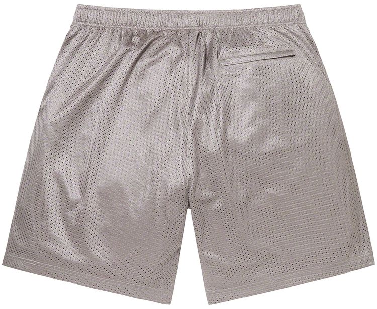 Supreme Small Box Baggy Mesh Short Grey