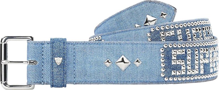 Supreme x Hollywood Trading Company Studded Belt Denim