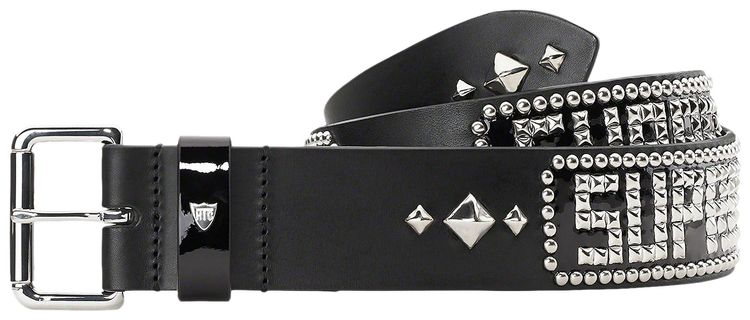 Supreme x Hollywood Trading Company Studded Belt Black