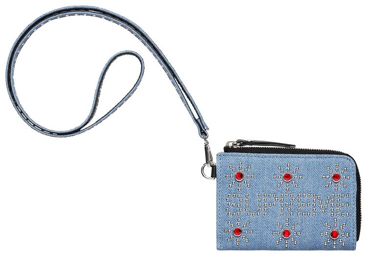 Supreme x Hollywood Trading Company Studded Wallet Denim