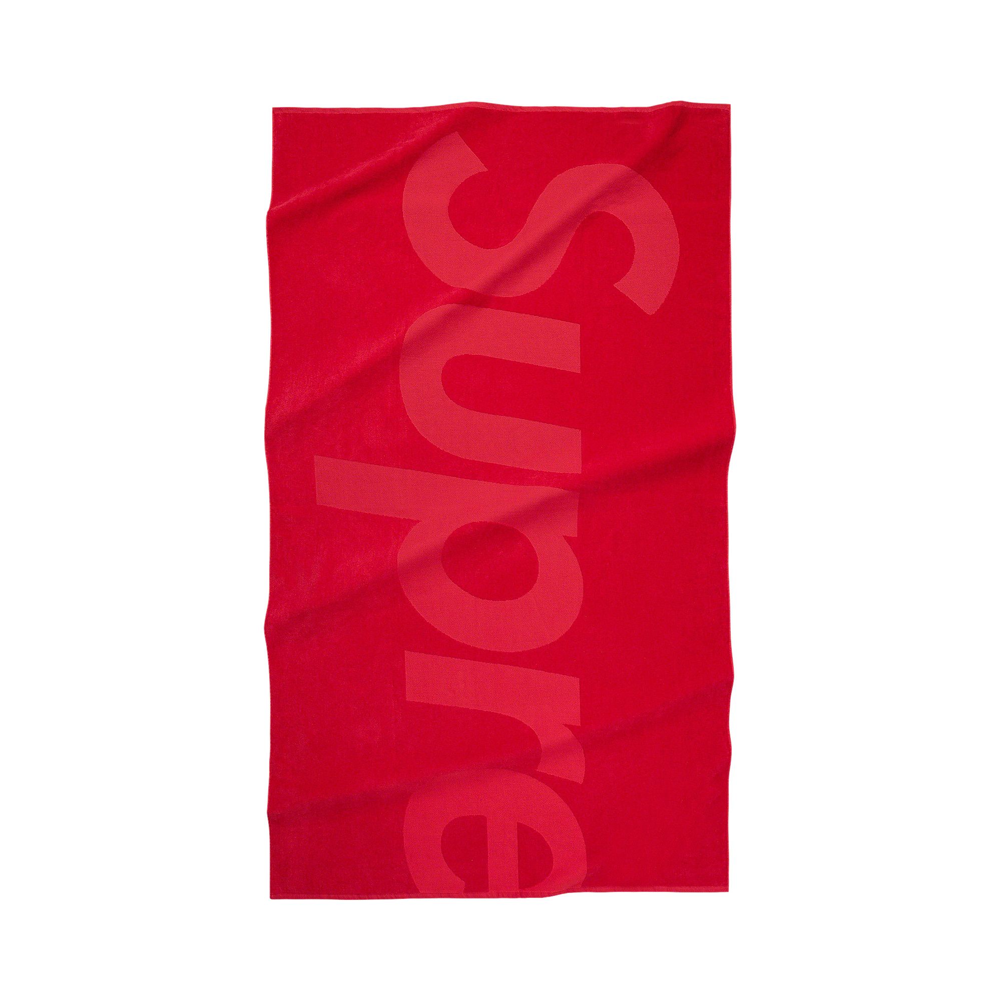 Buy Supreme Tonal Logo Towel Red SS23A111 RED GOAT