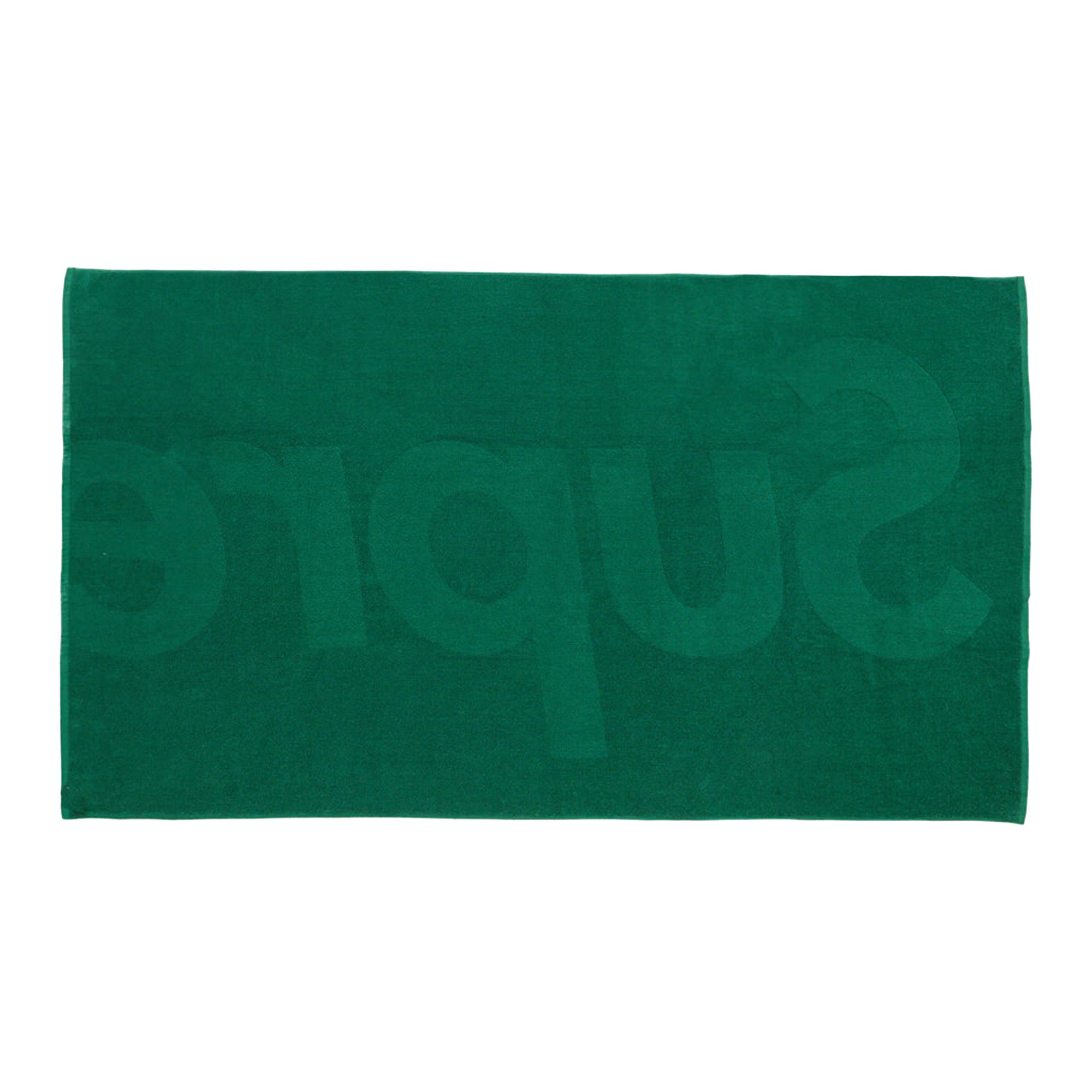 Buy Supreme Tonal Logo Towel 'Green' - SS23A111 GREEN | GOAT MX