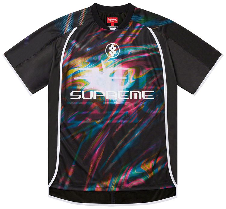 Supreme Feedback Soccer Jersey Black