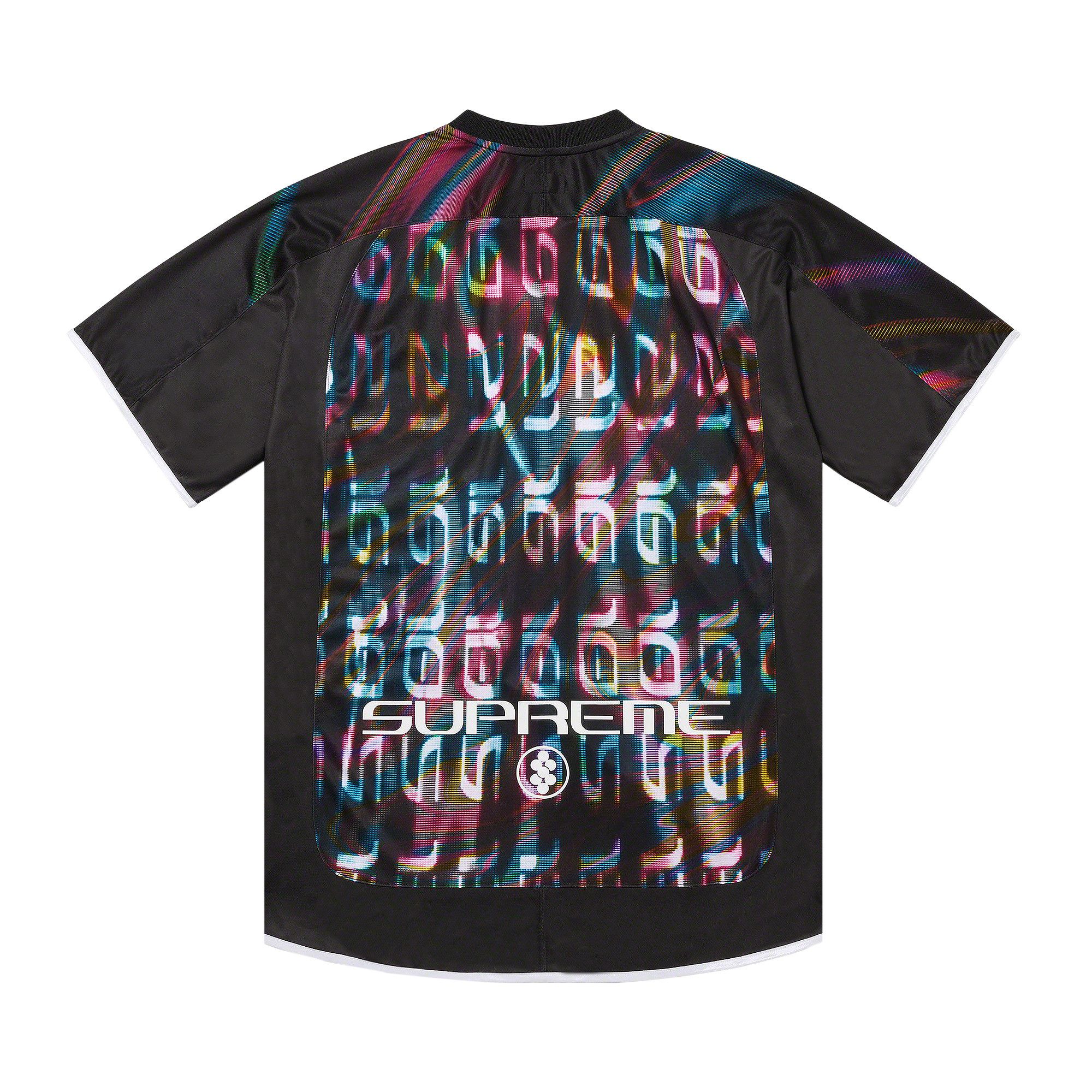 ウェア supreme Feedback Soccer Jersey Supreme Feedback Soccer Jersey Black Men's - SS23 - US