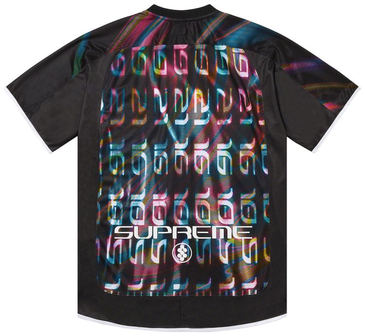 Supreme Feedback Soccer Jersey Black