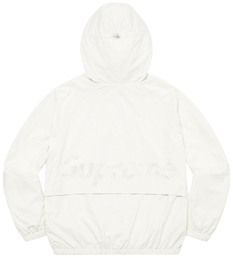 Supreme Lightweight Nylon Hooded Jacket Stone
