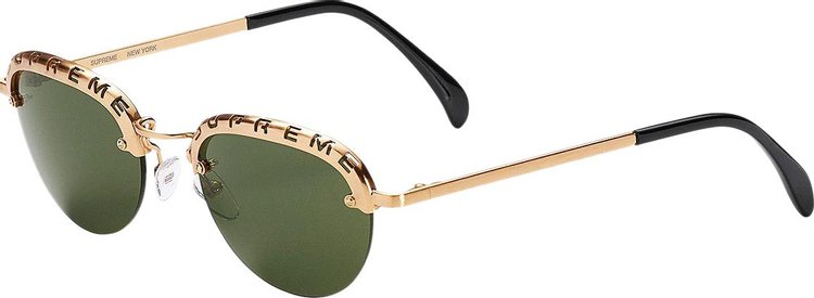 Supreme Elm Sunglasses Gold