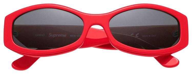 Supreme Corso Sunglasses Red