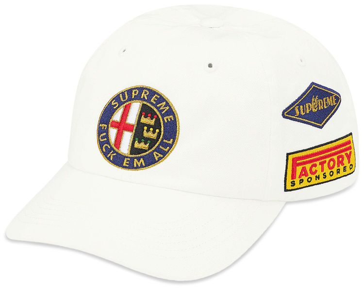 Supreme Racing 6 Panel White