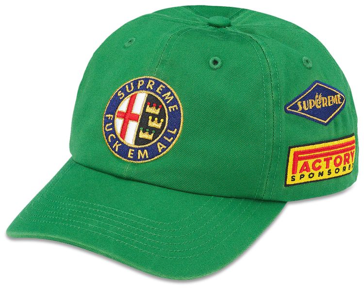 Supreme Racing 6 Panel Green
