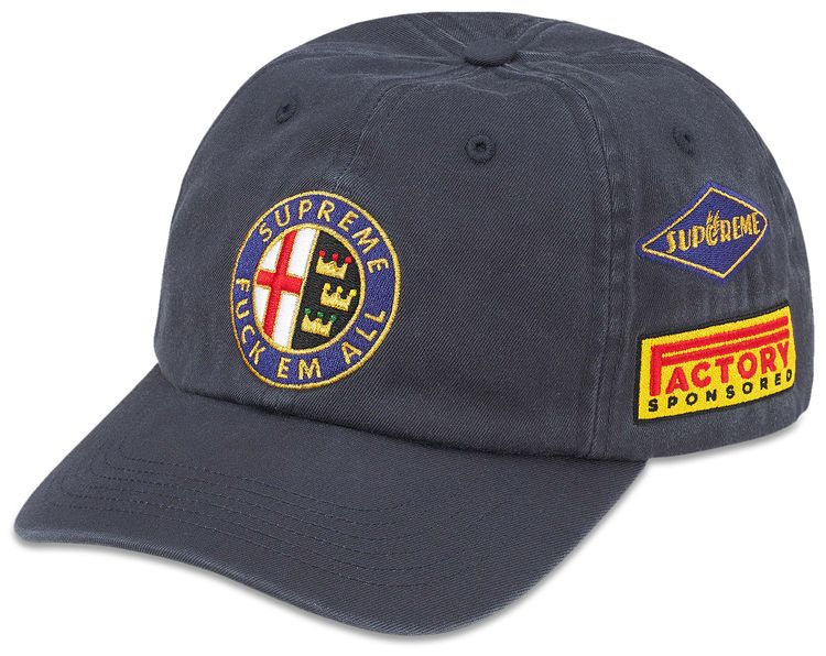 Supreme Racing 6 Panel Navy
