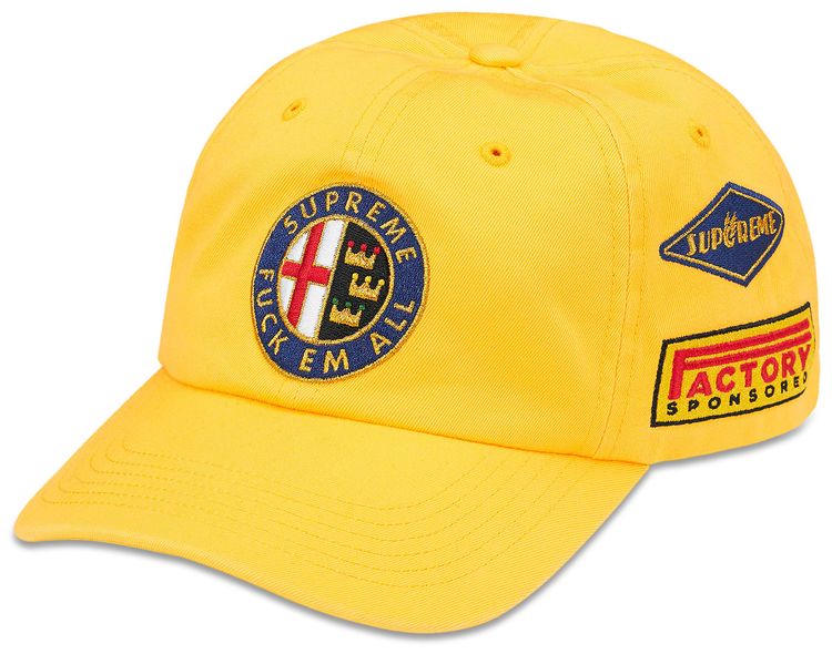 Supreme Racing 6 Panel Yellow