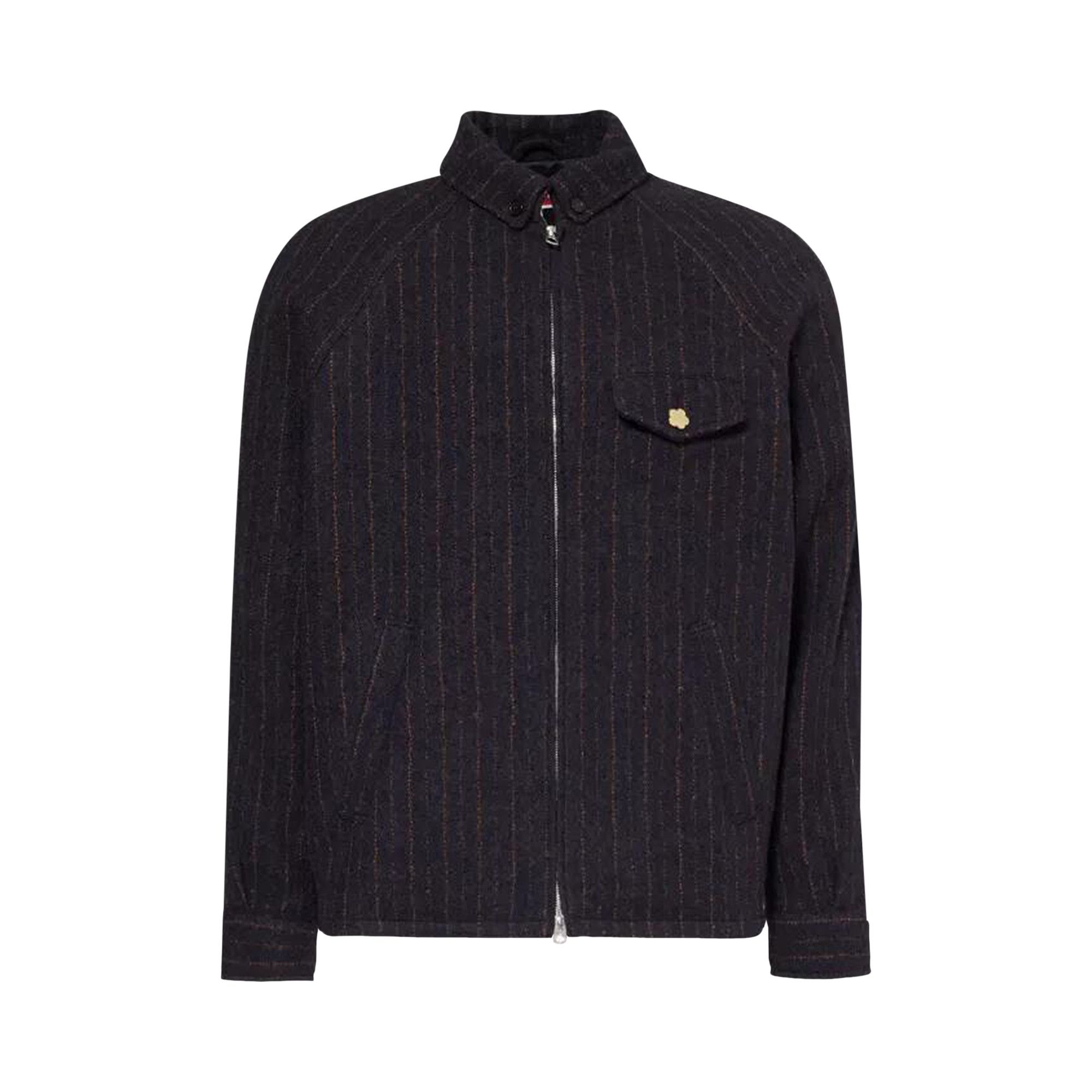 Buy Kenzo Striped Wool Blouson 'Blue/Black' - FE65BL2089GM Buy Kenzo Striped Wool Blouson 'Blue/Black' - FE65BL2089GM