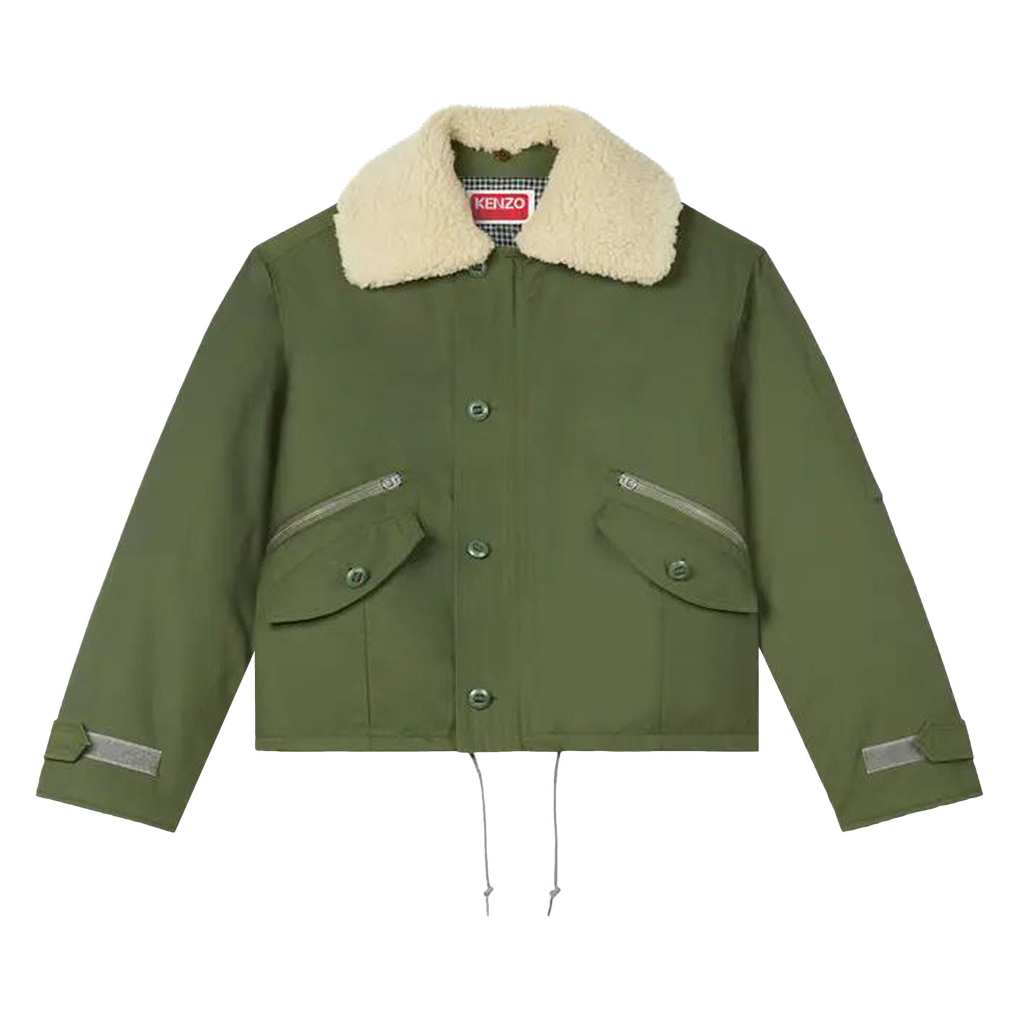 KENZO ミリタリー　ジャケット Kenzo Embroidered Tiger Bomber Jacket 2017 Green | eBay