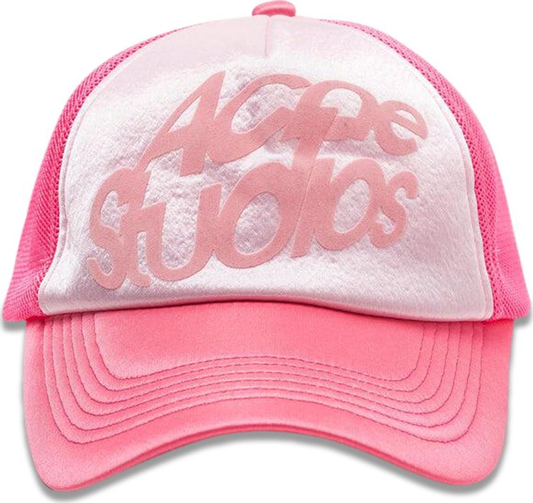 Acne Studios Logo Cap Pink