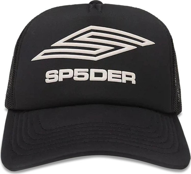 Sp5der Pro Trucker Hat Black