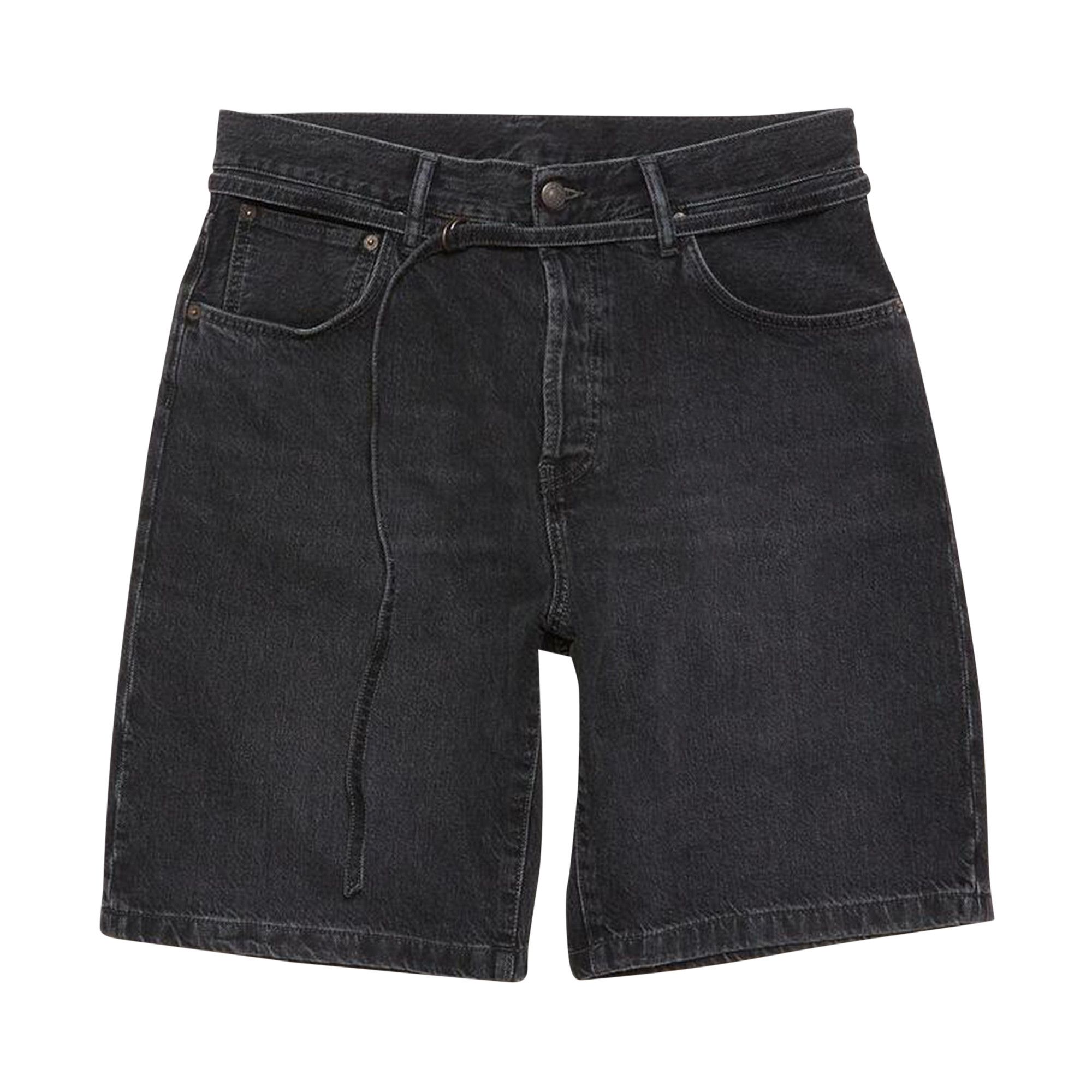 Acne studios denim shorts deals