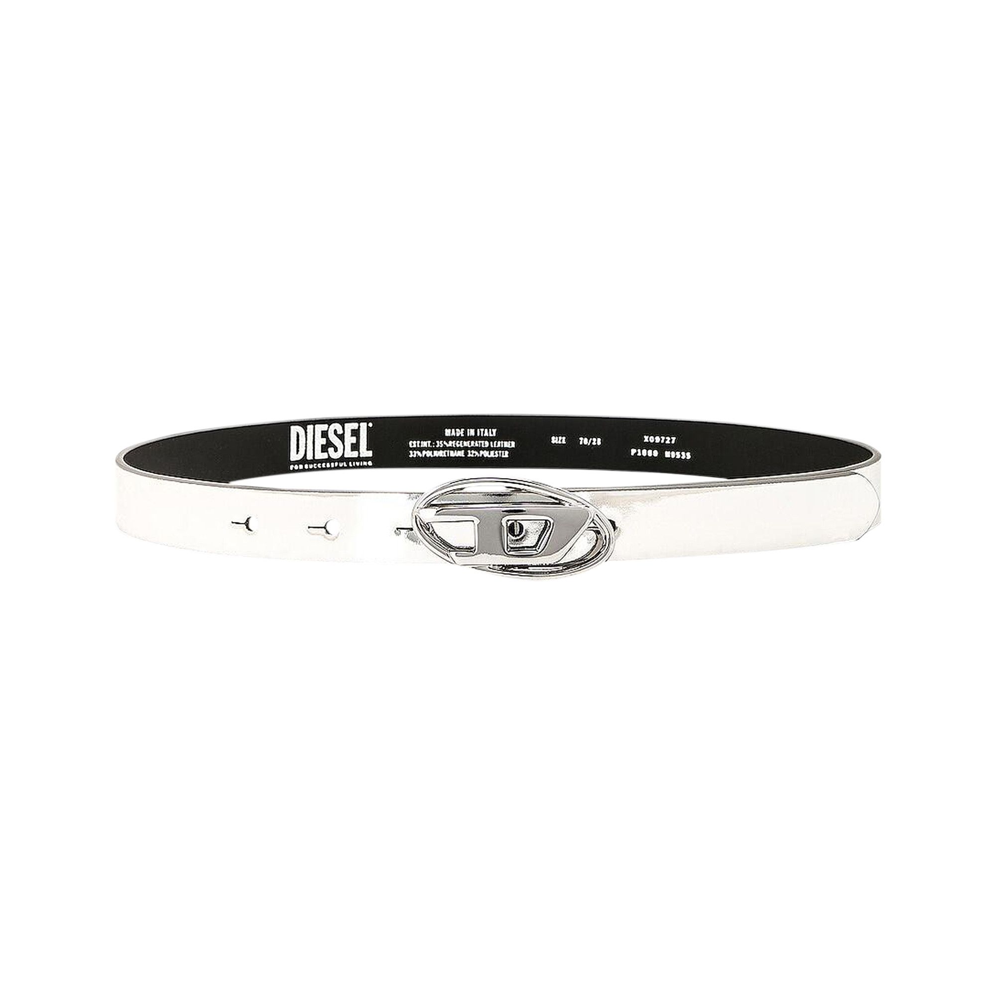 Buy Diesel B-1DR 20 Belt 'Mirror' - X09727 P1660 MIRR | GOAT CA