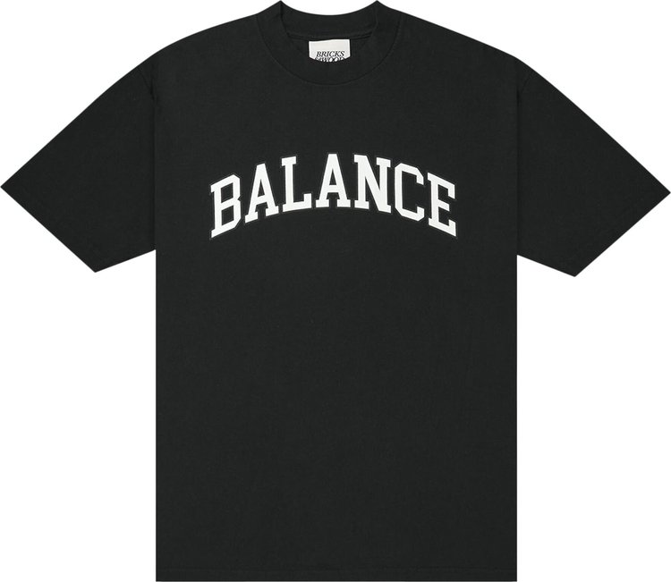 Bricks  Wood Balance Tee Black