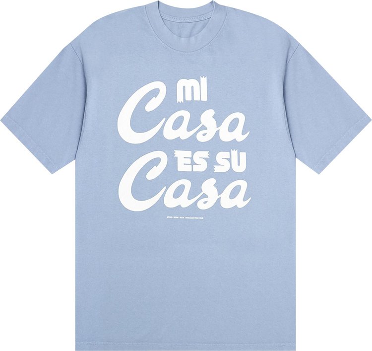 Bricks  Wood Mi Casa Tee Clear Blue