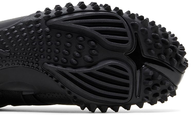 Puma Mostro Perforated Leather Pack   Black White