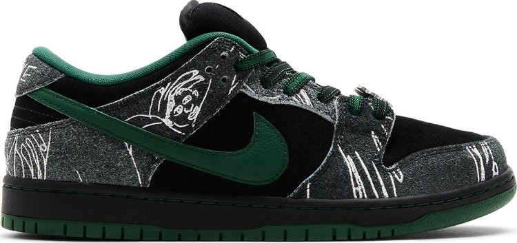 THERE Skateboards x Dunk Low SB Ultra Humanized