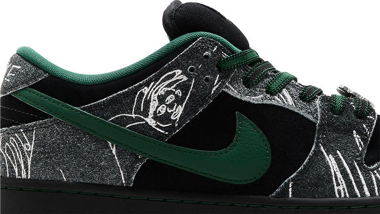 THERE Skateboards x Dunk Low SB Ultra Humanized