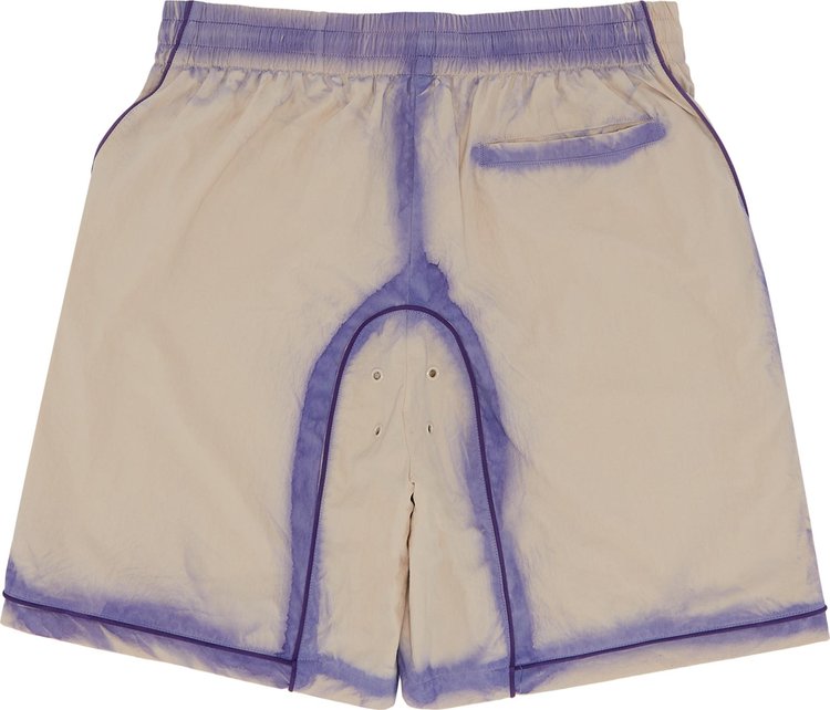 KidSuper Gradient Nylon Tech Shorts PurpleWhite