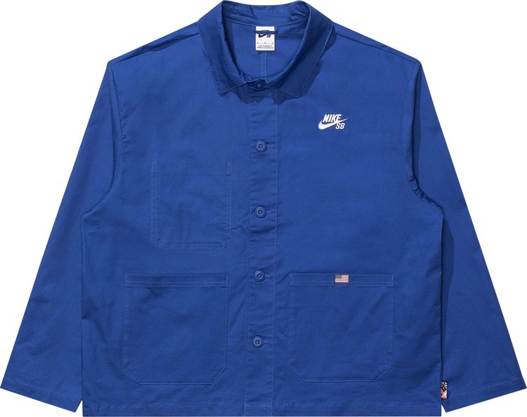 Nike SB Team USA Chore Jacket Astronomy BlueWhite