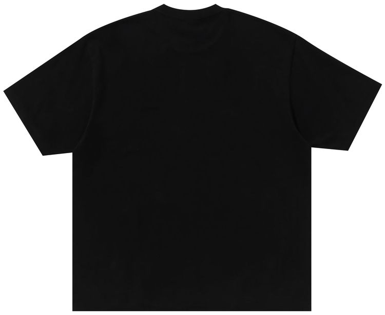 BAPE Line Camo Ape Head Relaxed Fit Tee Black