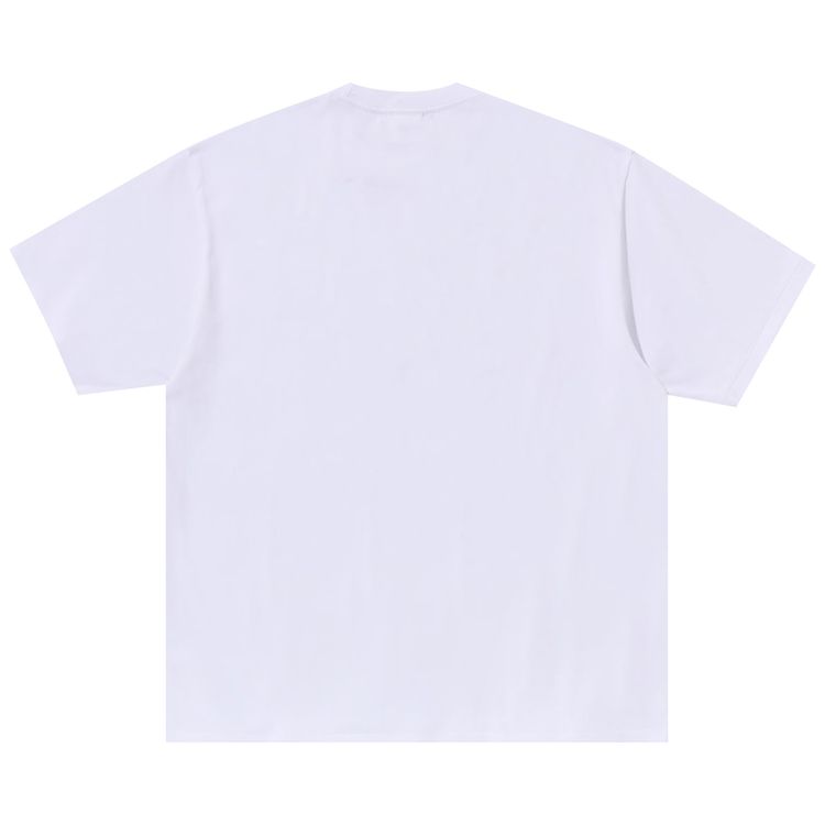 BAPE Line Camo Ape Head Relaxed Fit Tee White